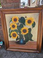 Schilderij zonnebloemen, Ophalen