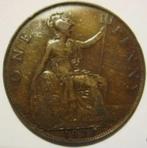 Munten One Penny 1921, Postzegels en Munten, Verzenden, Overige landen, Losse munt
