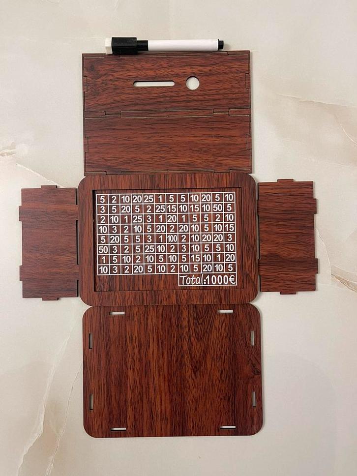 Spaarpot, Verzamelen, Spaarpotten, Nieuw, Overige thema's, Hout, Ophalen of Verzenden