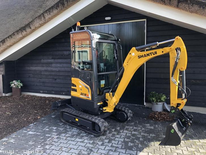 Shantui (2023) Demo voorjaars actie €18250 ex, Zakelijke goederen, Machines en Bouw | Kranen en Graafmachines, Graafmachine