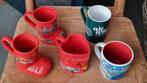 Kerst mokken, Antiek en Kunst, Antiek | Servies compleet, Ophalen of Verzenden