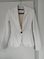 Zara dames blazer wit met schoudervulling, Ophalen of Verzenden, Jasje, Maat 34 (XS) of kleiner, Gedragen