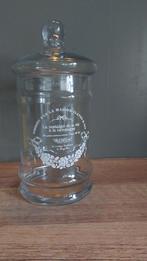 Voorraadpot glas clayre & eef, Huis en Inrichting, Ophalen of Verzenden, Glas, Overige stijlen, Glas of Glazen