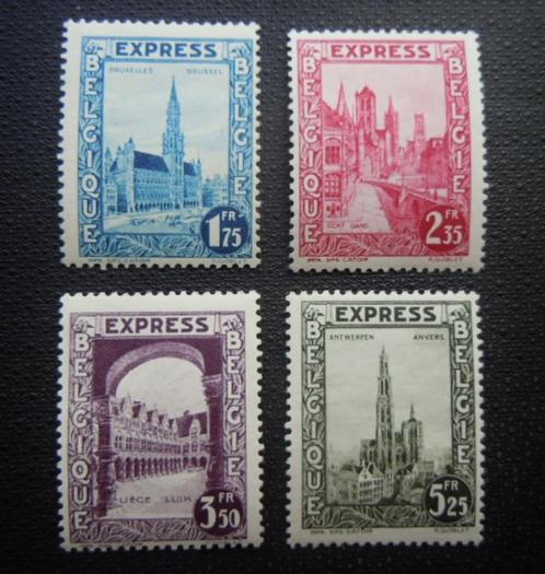 Belgie Yvert E1/2 en 4/5 Michel 266-269 Postfris, Postzegels en Munten, Postzegels | Europa | België, Postfris, Ophalen of Verzenden