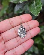 Heilige Christoffel Hanger Ovaal - Echt Zilver, Info@lavicollection.com, Nieuw, LAVI, Zilver