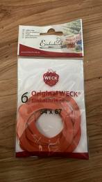 Weck ringen 54x67, Ophalen of Verzenden, Zo goed als nieuw, Glas