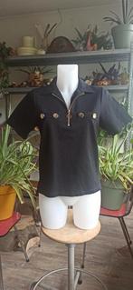 Notes du Nord Top - Maat 34, Kleding | Dames, Zwart, Ophalen of Verzenden, Zo goed als nieuw, Korte mouw