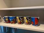 6 Herman brood glazen, Verzamelen, Glas en Borrelglaasjes, Ophalen, Zo goed als nieuw, Overige typen