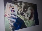 The joker beperkte oplage gesigneerd schilderij, Ophalen of Verzenden, Zo goed als nieuw, Schilderij, Minder dan 50 cm