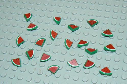 L955 Tegels gebogen 1x1 kwart watermeloen groen 20 st., Kinderen en Baby's, Speelgoed | Duplo en Lego, Nieuw, Lego, Losse stenen