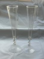 Vintage champagne flutte glas venetian style Jos Böhm, Ophalen of Verzenden, Gebruikt, Overige typen