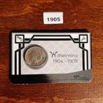 2025 Coincard laatste halve gulden Wilhelmina luxe 1905., Postzegels en Munten, Munten | Nederland, Ophalen of Verzenden, Koningin Wilhelmina