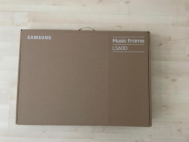 Samsung Music Frame HW-LS60D (nieuw in doos), Audio, Tv en Foto, Luidsprekers, Nieuw, Front, Rear of Stereo speakers, Minder dan 60 watt