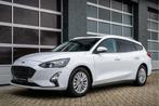 Ford FOCUS Wagon 1.0 EcoBoost Titanium X Business Achteruitr, 1328 kg, Stof, Gebruikt, Wit
