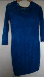 Steps kanten jurk maat S, Kleding | Dames, Jurken, Maat 38/40 (M), Blauw, Ophalen of Verzenden, Zo goed als nieuw