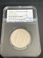 Ngc apollo 11 pf 69 ultra cameo zilver, Ophalen of Verzenden, Noord-Amerika, Zilver
