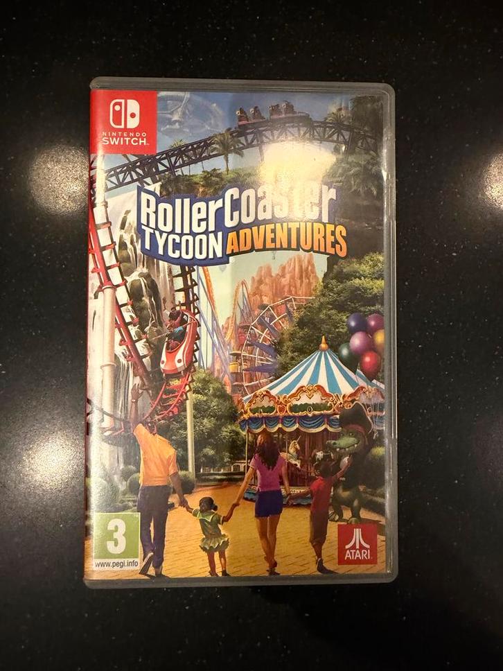 RollerCoaster Tycoon Adventures - Nintendo Switch, Spelcomputers en Games, Games | Nintendo Switch, Gebruikt, Simulatie, 1 speler