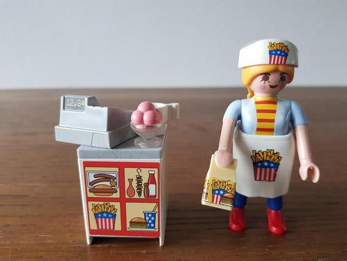 Playmobil 5292 serveerster met kassa, Kinderen en Baby's, Speelgoed | Playmobil, Zo goed als nieuw, Ophalen of Verzenden