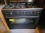 Vrijstaand smeg fornuis met oven 6 pits, 45 tot 60 cm, Gebruikt, Oven, Ophalen of Verzenden