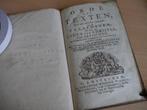 Orde der Texten, Amsterdam, 1779, Ophalen of Verzenden, Gebruikt, Boek, Christendom | Protestants