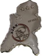 Uniek zilverstuk van Ajax in de vorm van NL., Postzegels en Munten, Ophalen of Verzenden, Zilver