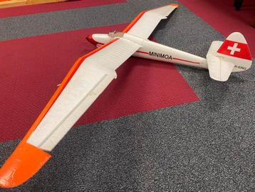 Minimoa zwever hobbyking vliegklaar 2.00 mtr. beschikbaar voor biedingen