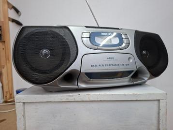 zgan draagbaar radio cd en cassettedeck type az1010 beschikbaar voor biedingen