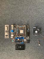 MSI A78M-E35 Moederbord + CPU, Koeler & RAM, Computers en Software, Moederborden, Gebruikt, DDR3, Ophalen of Verzenden, Micro-ATX