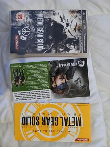 Metal gear solid peacewalker  beschikbaar voor biedingen