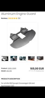 Alfa 156 Aluminium beschermplaat, Ophalen, Gebruikt