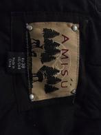 Amisu Winterjas Maat 38, Maat 38/40 (M), Zwart, Ophalen of Verzenden, Gedragen