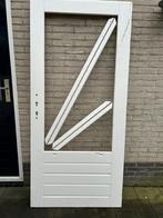 Hard houten buitendeur 93x2.00m, Nieuw, 80 tot 100 cm, Ophalen of Verzenden, Hout