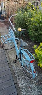 Gebruikte fiets met rekje en slot, Versnellingen, Ophalen, Overige merken, 53 tot 56 cm