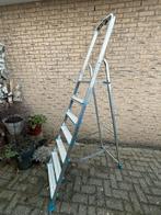 Gamma ladder 7 treden - Stevige en betrouwbare ladder, Gebruikt, Ophalen of Verzenden, Ladder, Opvouwbaar of Inschuifbaar