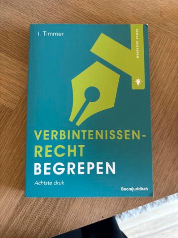 Verbintenissenrecht Begrepen - I. Timmer beschikbaar voor biedingen