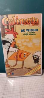 vintage jaren 90 videoband vhs calimero de vlieger en nog 3, Alle leeftijden, Ophalen of Verzenden