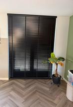 Twee zwarte houten shutters - Verschillende maten, Huis en Inrichting, Ophalen, Gebruikt, 200 cm of meer, Zwart