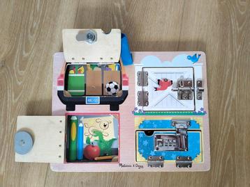 Melissa&Doug sloten puzzel beschikbaar voor biedingen
