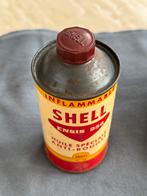 Vintage Shell Ensis 256 Olieblik, Antiek en Kunst, Ophalen of Verzenden