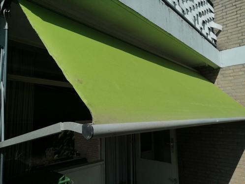 Aluminium zonnescherm – 355 x 110 cm, Tuin en Terras, Zonneschermen, Zo goed als nieuw, Knikarmscherm, Ophalen of Verzenden