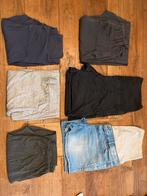 Positiebroeken M/L 2x kort 4x lang, Ophalen of Verzenden, Zo goed als nieuw, Blauw, Broek of Spijkerbroek