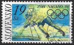 Slowakije 1998 mi.301 sport OLYMPISCHE SPELEN IJSHOCKEY 19Sk, Verzenden, Overige landen, Gestempeld