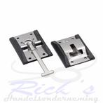 Deurvastzetter T-haak RVS, Ophalen of Verzenden, NB, NB, NB