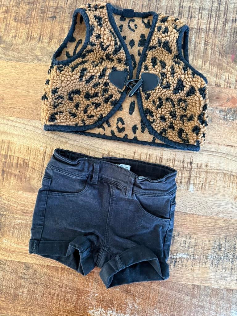 Meiden set handmade en name it maat 92, Kinderen en Baby's, Ophalen of Verzenden, Zo goed als nieuw, Meisje, Setje