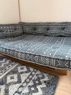 Blauw Palletkussen - Comfortabel & Stijlvol!, Huis en Inrichting, Ophalen, 75 tot 100 cm, Rechte bank, Minder dan 150 cm