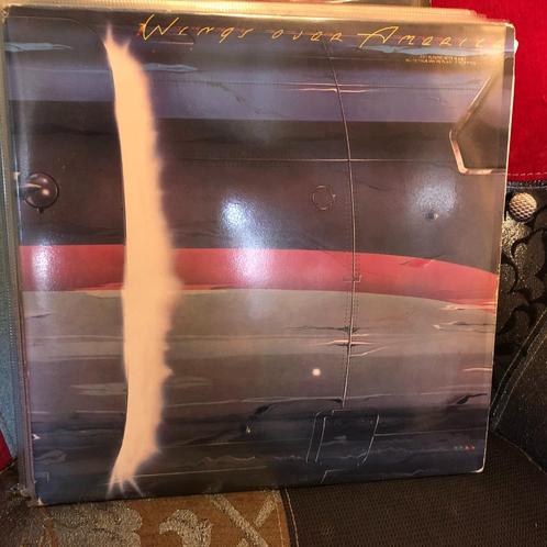 3 LP:Wings ‎– Wings Over America, Cd's en Dvd's, Vinyl | Rock, Gebruikt, Poprock, Ophalen of Verzenden