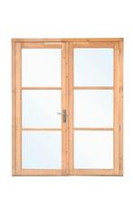 luxe dubbele douglas glas deur xxl 234.5cm hoog  opruiming, Ophalen, Nieuw, Buitendeur, Glas