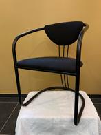 Zwarte Stoffen Keukenstoel 4 stuks, Ophalen