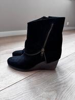 Zwarte suede enkellaarsjes maat 40 Via Vai, Via Vai, Zwart, Lage of Enkellaarzen, Ophalen of Verzenden