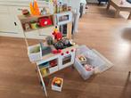 Speelkeukentje met accessoires, Ophalen, Gebruikt, Hout, Speelkeuken